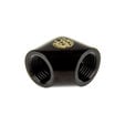 Bitspower Adapter 90 Grad G1/4 Zoll IG auf G1/4 Zoll IG - schwarz matt image number null