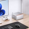 Jonsbo NV10 PC case, mini case, ITX - silver image number null