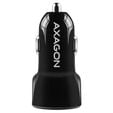 AXAGON PWC-QC5 Auto-Ladeger&auml;t, 1x USB-A QC 3.0 + 1x USB-A SmartCharge, 31,5 W, CL-Stecker - schwarz image number null