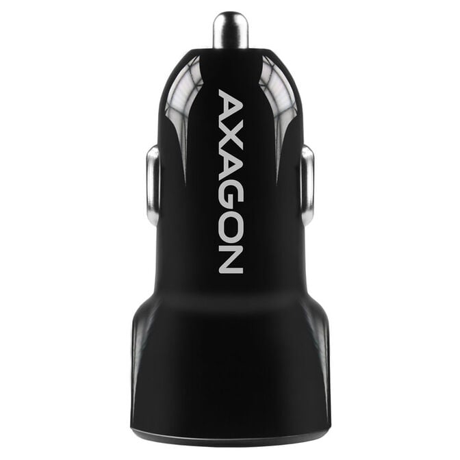 AXAGON PWC-QC5 Auto-Ladeger&auml;t, 1x USB-A QC 3.0 + 1x USB-A SmartCharge, 31,5 W, CL-Stecker - schwarz image number 4