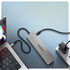 AXAGON HMC-7HX2 USB Hub, 2x USB-A, 1x USB-C, 2x HDMI 2.0, 1x RJ45, 100W PD – silver image number null
