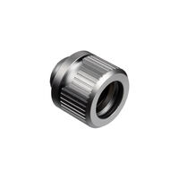 EK Water Blocks EK-Quantum Torque HDC 12 Connection Straight G1/4 Inch Female Thread to 12mm Outer Diameter Hardtube - Satin