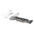 Silverstone SST-ECS06 SATA adapter card, PCIe 3.0, 6x SATA 6G - Low Profile image number null