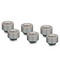 Thermal Grizzly DeltaMate Extender Fitting - MF10, matte nickel, pack of 6