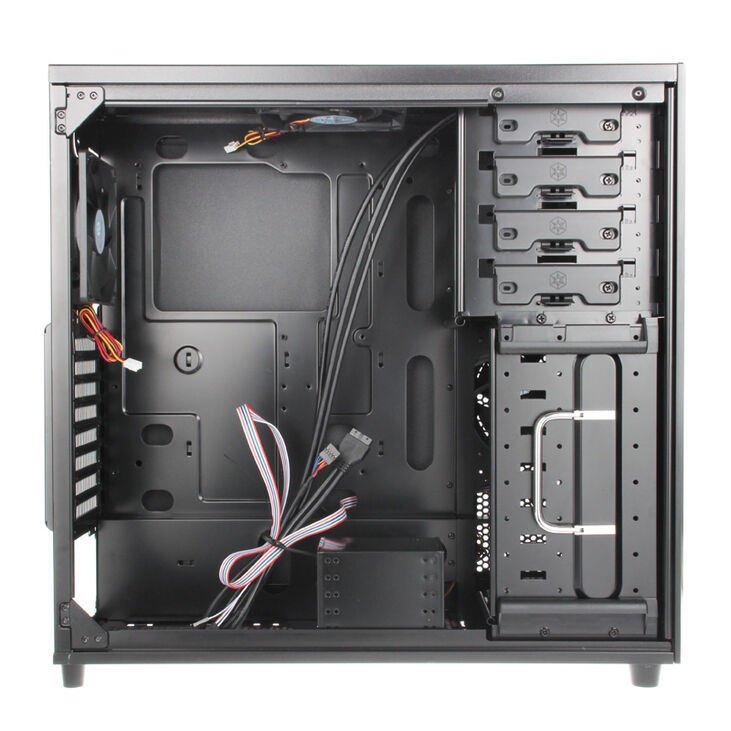 SilverStone SST-TJ04B-E TemJin Midi-Tower - schwarz image number 2