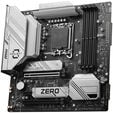 MSI Pro B760M Project Zero, Socket LGA 1700, Intel B760M, MIcro-ATX- DDR5, Back-Connect-Design image number null