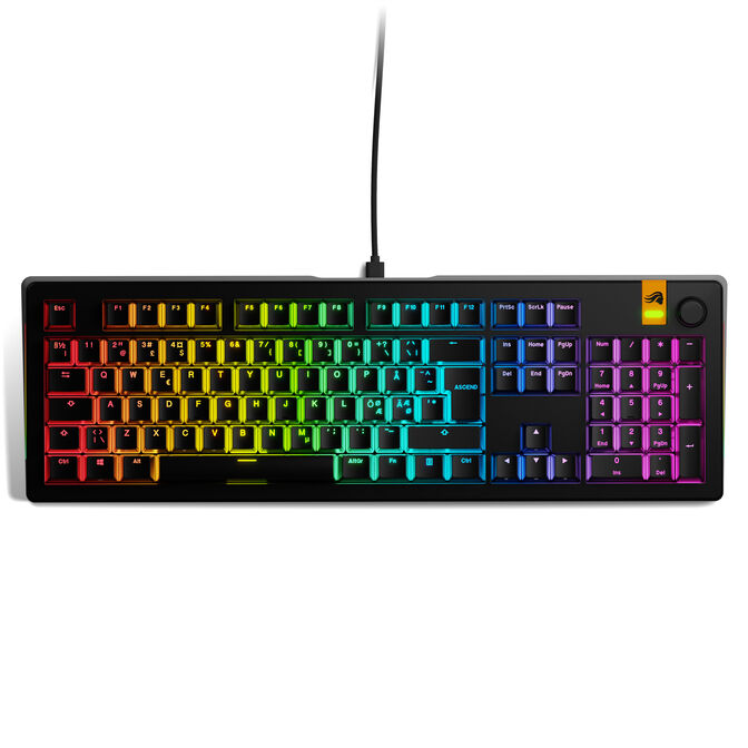 Glorious GMMK 3 HE Gaming-Tastatur, 100 %, Fox HE Switches - ISO Nordic (NO), schwarz image number 1