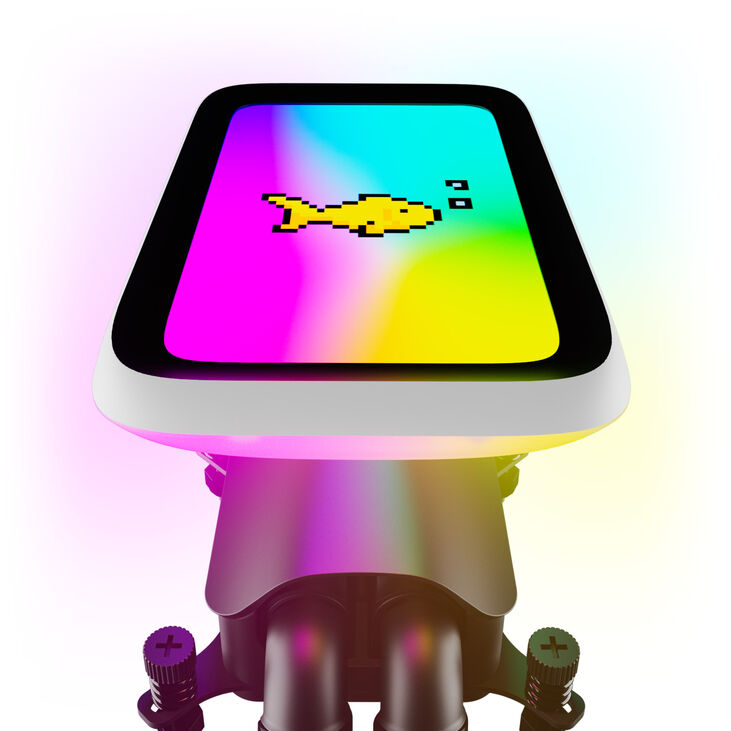 Hyte THICC Q60 AiO Wasserkühlung - 240 mm, weiß image number 6