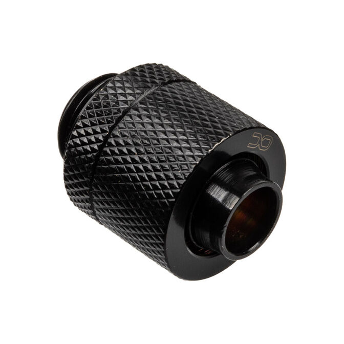 Alphacool HF Anschluss gerade G1/4 Zoll AG auf 13/10mm - schwarz image number 0