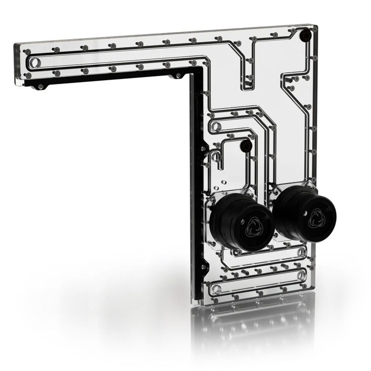 Singularity Computers Corsair 1000D Dual D5 Reservoir Distroplate image number 7
