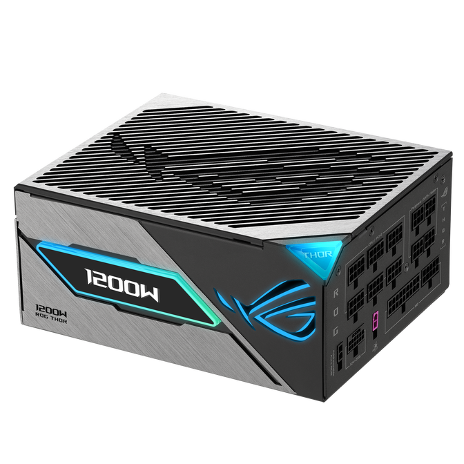 ASUS ROG Thor Platinum III, 80 PLUS Platinum Netzteil, modular, ATX 3.1, PCIe 5.1 - 1.200 Watt image number 8