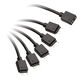 Cooler Master Addressable RGB Splitter Cable, 1 to 5 - black