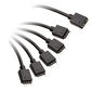 Cooler Master Addressable RGB Splitter Cable, 1 to 5 - black