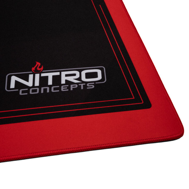Nitro Concepts Deskmat, 1600x800mm - Black/Red image number 3