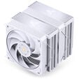Jonsbo HX6280 CPU-K&uuml;hler, PWM, RGB - 130mm, wei&szlig; image number null