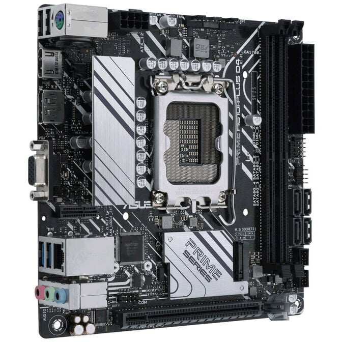 ASUS Prime H610I-Plus D4-CSM, Intel H610 Mainboard, Sockel 1700, DDR4 image number 5