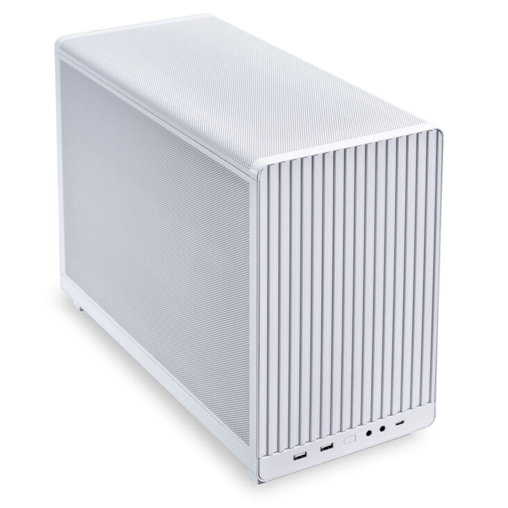 Lian Li DAN Cases A3-mATX Micro-ATX Case - White image number 1