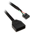SilverStone Adapter intern USB 3.0 zu intern USB 2.0 - 10cm image number null