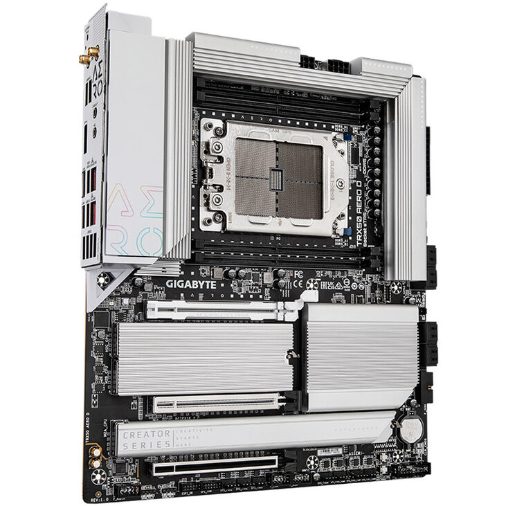 GIGABYTE TRX50 Aero D, Sockel sTR5, AMD TRX50, E-ATX - DDR5 image number 1