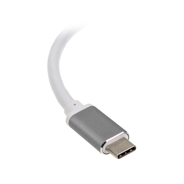 SilverStone SST-EP08C - USB 3.1 Typ-C Adapter auf HDMI/USB Type C/USB Type A - silber image number 2