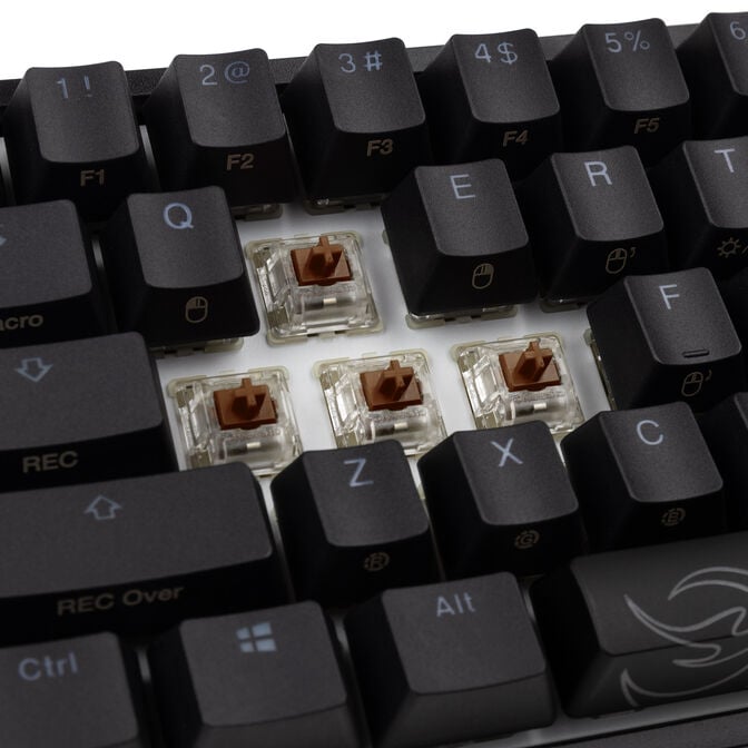 Ducky One 2 Pro Mini Gaming Tastatur, RGB LED - Cherry Brown (US) image number 7