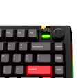 Glorious GPBT Gradient Keycaps, ANSI Layout (US), PBT, Dye-Sub - Celestial Fire image number null