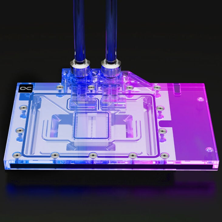 Alphacool Eisblock Aurora GPX-N RTX 4090 FE mit Backplate - Acryl image number 2