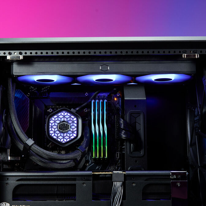 Cooler Master MasterLiquid 360 Atmos 2 VRM AIO Cooler - Black image number 7