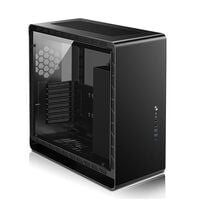 Jonsbo UMX6S E-ATX Midi-Tower, Tempered Glass - schwarz