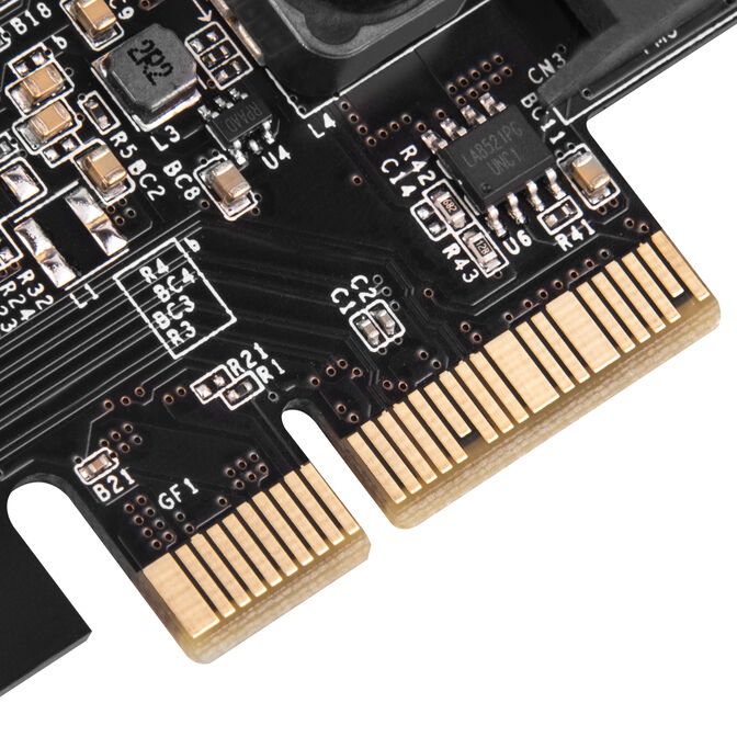 Silverstone SST-ECU02-E USB adapter card, PCIe 3.0, 1x USB-C 3.1 internal - Low Profile image number 3