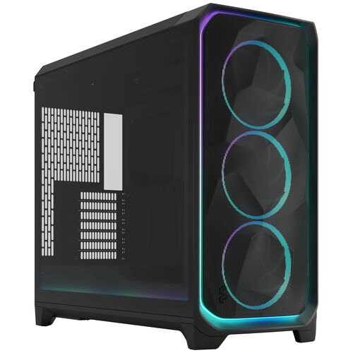 Case PC Gaming Fractal Design Epoch XL White RGB, Vetro Temperato Chiaro, Pannelli In Mesh, 3 Ventole Momentum 14 RGB E Supporto GPU Fino A 425 Mm