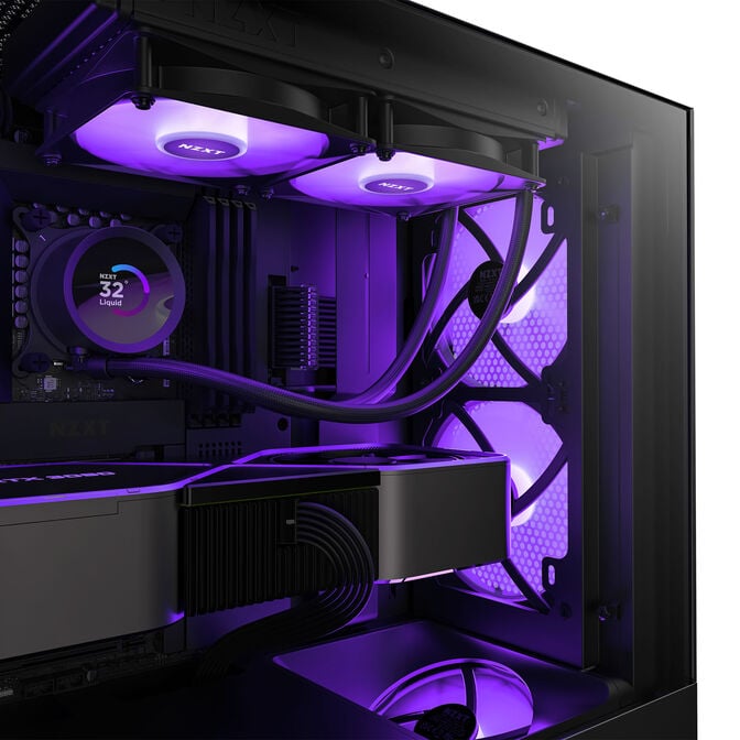 NZXT F120 RGB Core PWM L&uuml;fter - 120mm, schwarz image number 11