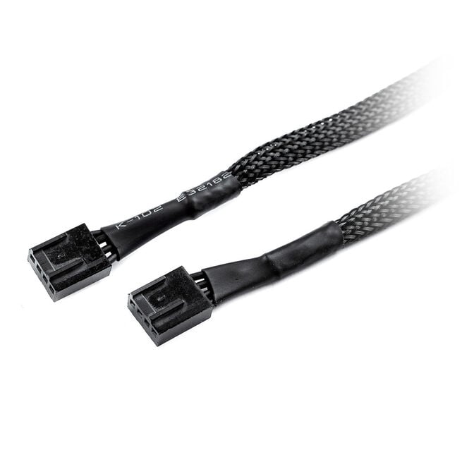 Watercool fan cable - 2m, black image number 1
