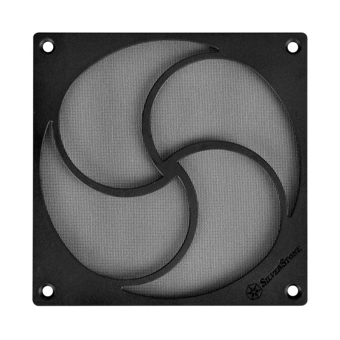 SilverStone SST-FF125B magnetic high-flow dust filter, black - 120mm image number 2