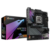 Gigabyte X870E AORUS Master Mainboard, Sockel AM5, AMD X870E, ATX, DDR5