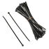 Kolink Cable Tie Set, 4.5mm x 200mm - 100 Pieces, Black image number null