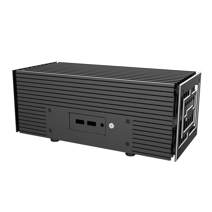 Akasa Turing Fanless UCFF Case (Intel NUC), OEM - black, LGA1700 image number 2