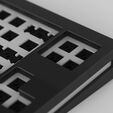 Akko MonsGeek M7 VIA Barebone Gaming-Tastatur, 65%, Hot-Swap-f&auml;hig, RGB, ANSI-Layout - schwarz image number null