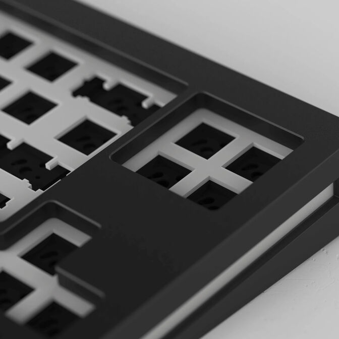 Akko MonsGeek M7 VIA Barebone Gaming-Tastatur, 65%, Hot-Swap-f&auml;hig, RGB, ANSI-Layout - schwarz image number 4