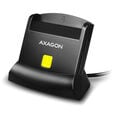AXAGON CRE-SM2 USB Smart Card und SD/microSD/SIM Card Reader - USB 2.0 image number null