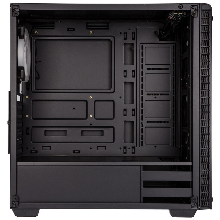 Kolink Observatory RGB Midi-Tower, Tempered Glass - schwarz Window image number 5