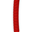 Glorious GMMK Coiled Cable Crimson Red, Spiral Keyboard Cable, USB-C/USB-A &ndash; Red/Black image number null