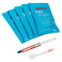 Akasa TIM Wipe Kit Reinigungst&uuml;cher + W&auml;rmeleitpaste