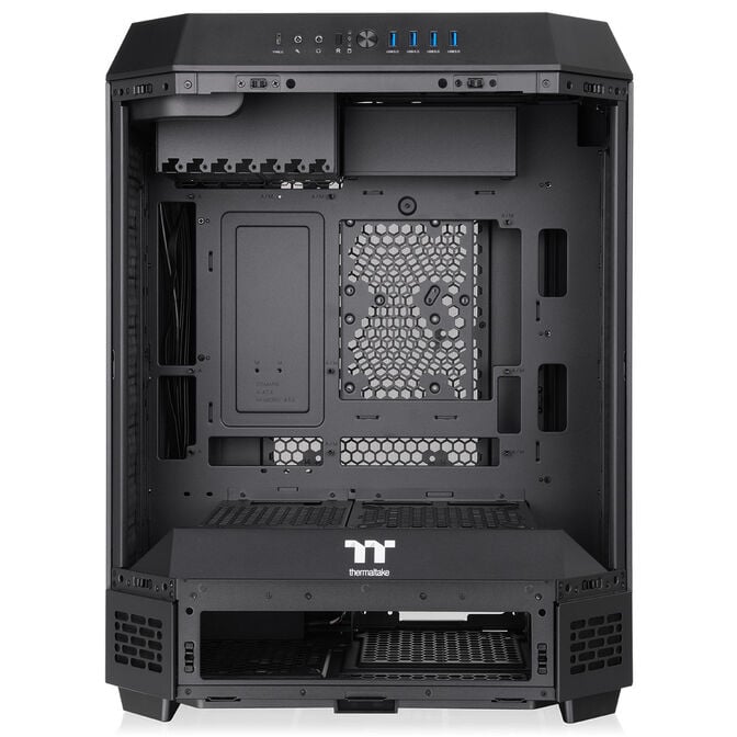 Thermaltake The Tower 600 PC Case, Mid Tower, ATX, Tempered Glass &ndash; includes 2x 140mm Fans, Black image number 13