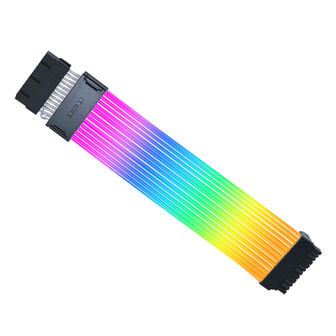 Lian Li Strimer Wireless 24-Pin RGB Mainboardkabel, mit Dongle - wei&szlig;
