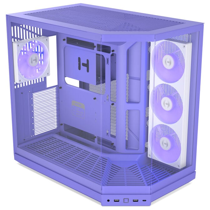 HYTE Y50 Midi Tower - Taro Milk image number 2