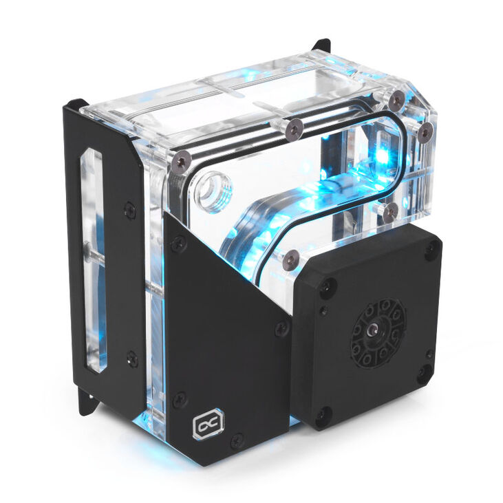 Alphacool Rise Flat Reservoir 120mm D5 Reservoir with Pump image number 3