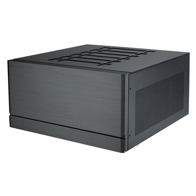 SilverStone Crown 04 PC Case, HTPC Case, SSI-EEB - dark Grey image number 1
