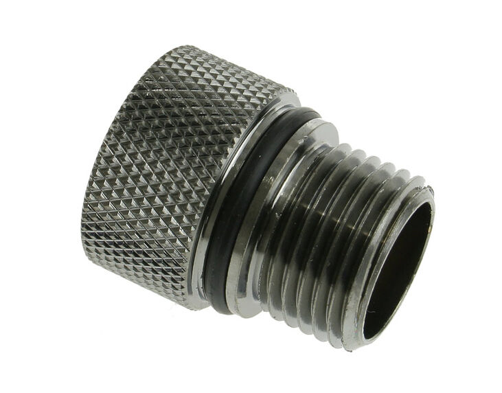 Bitspower Adapter für Eheim 1046/1048/1250 G3/8 Zoll AG auf G1/4 Zoll IG - schwarz glänzend image number 0
