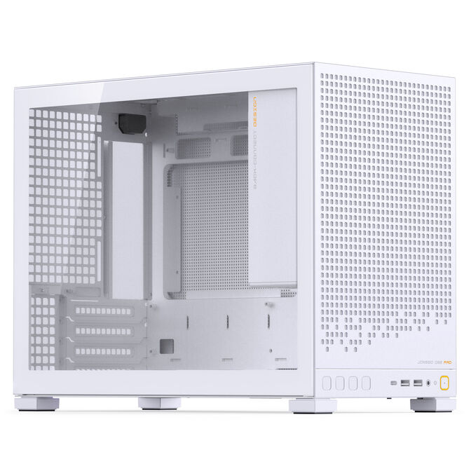 Jonsbo D32 PRO White PC-Geh&auml;use, Mini-Geh&auml;use, mATX, Tempered Glass - wei&szlig; image number 0